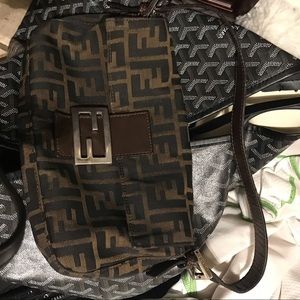 Authentic fendi shoulder back